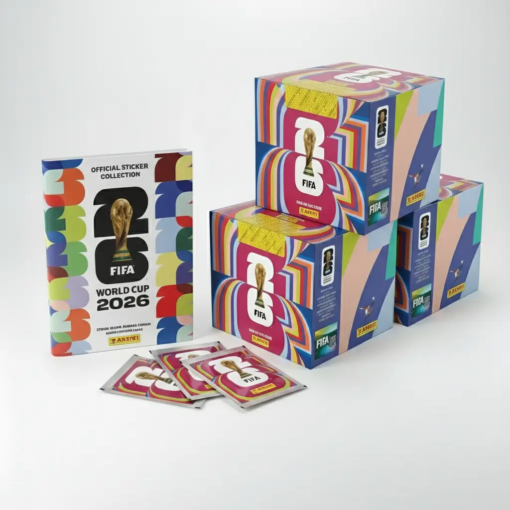 Kit Colecionador álbum Copa 2026 Mundial com 90 saquetas de cromos por 59,99€ - Melhor preço